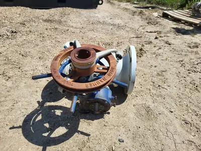 8" Class 150 Ball Valve w/ Gear Operator