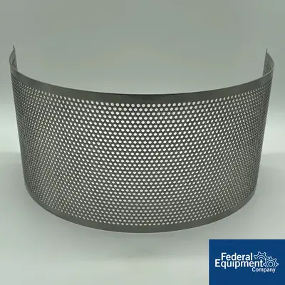 USED Fitzpatrick 0.125" (1/8"-Mesh) D6 Fitzmill Screen