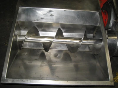 SPC7269  Pump 9" inlet Volupompa positive displacement pump 5.5 hp, Stainless Steel Wine Must Pump