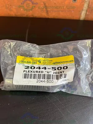 NEW LOT OF 2 - CHEMGLASS 2044-500 FLEXED " U " JOINT