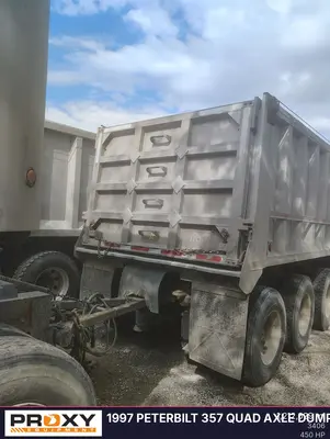 Used 1997 PETERBILT 357 QUAD AXLE DUMP TRUCK Dump trucks Michigan US | Proxy Equipment #1388960