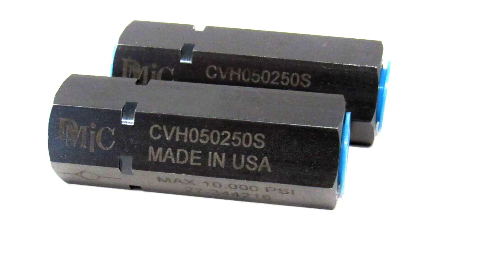 LOT OF 2 NEW DMIC CVH050250S CHECK VALVES 10,000 PSI