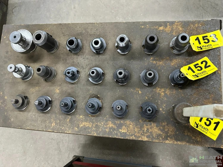 Used _UNKNOWN_ (6) CAT 40 TOOL HOLDERS CAT Holders Illinois US | Heath Industrial Auction Services #1419932