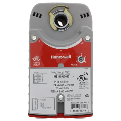 Honeywell MS3110J1008 Spring Return Direct Coupled Actuator [New]