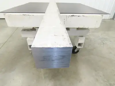 Hydro 6061-T6511 Aluminum Rectangle Bar Stock 3"x 3-1/2"x 104"L 105Lb