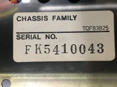 USED FANUC A02B-0072-C021 FANUC MDI/CRT UNIT