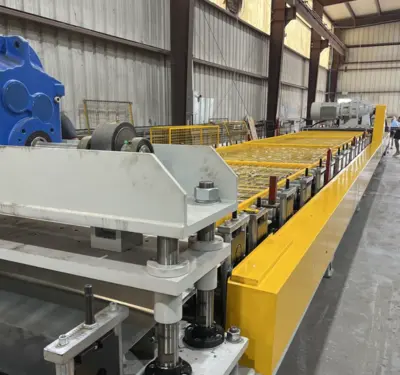 Metal Deck Roll Forming Machine in Massachusetts, United States