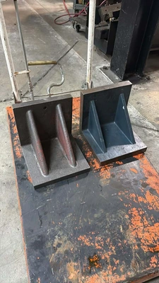 Machined Angle Plate 8x8x8" Work Holding | Global Machine Brokers, LLC (1)