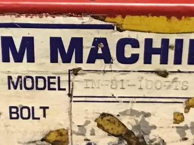 USED IM MACHINERY MOUNT IM-81-100/TS
