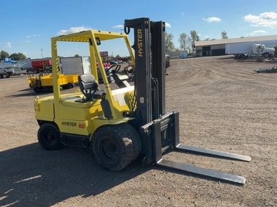 Used HYSTER H60XM DIESEL Internal Combustion Forklifts: Pneumatic Tire Michigan US | Miedema Asset Management Group #1579234