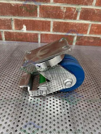 Used ALBION DUAL TECH 5" INDUSTRIAL CASTER W/  6" X 4.5" PLATFORM Reactors | Equipment Lab #486608