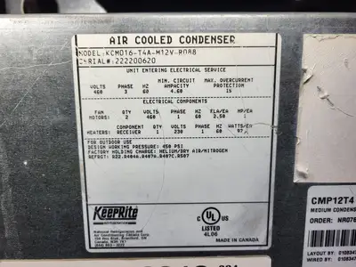 USED KEEPRITE KCM016-T4A-M12V-R088