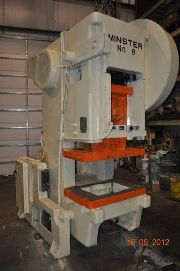 Used MINSTER 8 O.B.I. Presses Ohio US | D & D Industries #437808