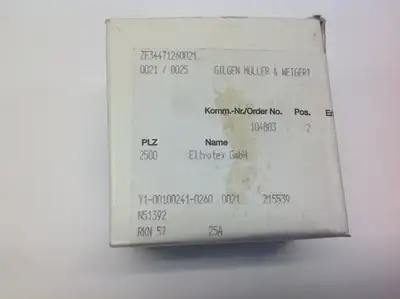 New | in-Stock GILGEN MULLER & WEIGERT AMMETER Meters - Misc Michigan US | Maverick Industrial Sales #1122820
