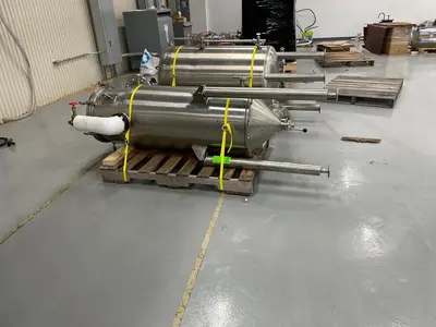 Ethanol Reclamation System, 150 GPH, Custom Built, 2024, Stainless Steel, Skid-Mounted, #5991539