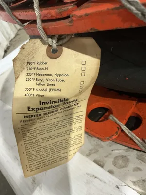 Mercer 521N-CR 500 Series 24” Invincible Heavy Duty Expansion Joint