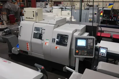 2013 HANWHA STL32H Swiss Type Automatic Screw Machines | Midstate Machinery (3)