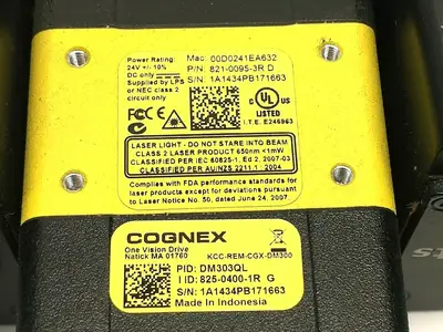 Used Cognex Dataman Barcode Reader, Overdrive Light Module Barcode Scanners Michigan US | Maverick Industrial Sales #1398688