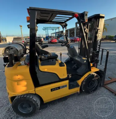Used 2017 HYUNDAI 25L-7A Liquid Propane Forklifts Florida US | Forklift Exchange #1274833