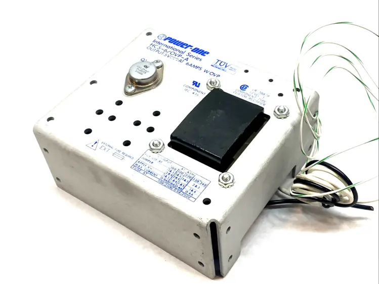Used POWER‑ONE 5V 6A LINEAR REGULATED POWER SUPPLY WITH OVP Power Supplies | Maverick Industrial Sales #1101799