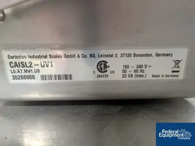 USED Sartorius 23" x 31" Sartorius Floor Scale