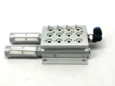 Used Festo Pneumatic Manifold Block G3/8 Ports 54832 Parts (Hydraulics and Pneumatics) Michigan US | Maverick Industrial Sales #1410795