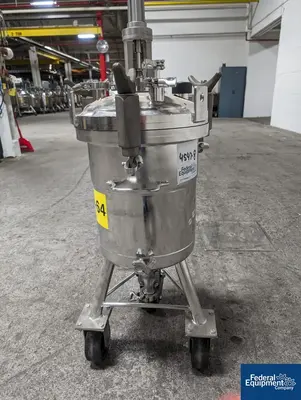 USED Alloy Products 5 Gal Alloy Products Receiver Tank, 316L S/S, 45#