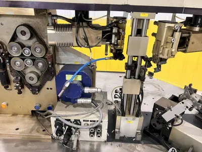 MEGOMAT MODEL #ASM3001A WIRE CUTTING & PROCESSING MACHINE: STOCK #20096