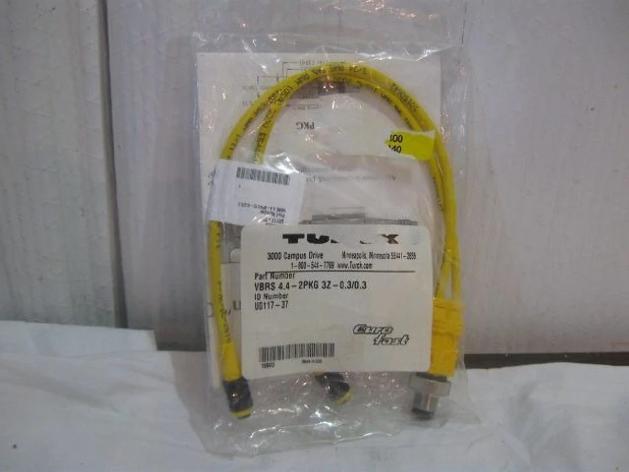 NEW TURCK VBRS 4.4-2PKG 3Z-0.3/0.3