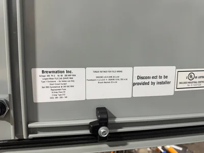 Brewmation 7bbl Electric Brewhouse - Like new Condition! BK, MT, HLT, pump, more!