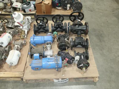 4 PALLETS OF ASSORTED VALVES