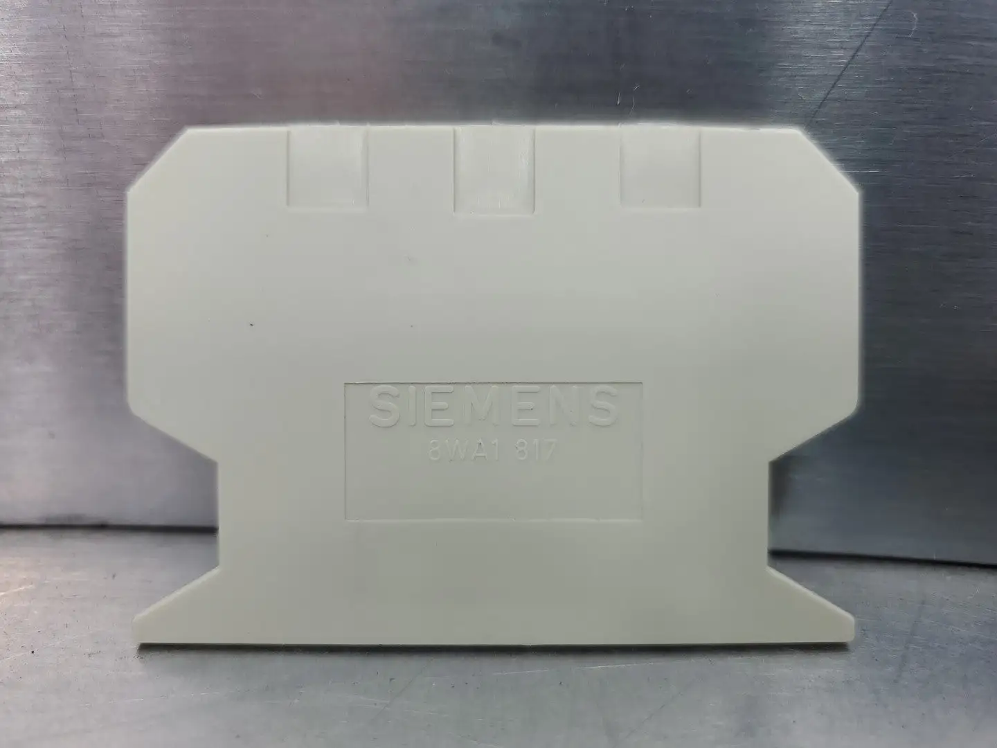 Siemens 8WA1-817 Terminal Block End Barrier, Lot of 5. 4A-41