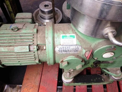 Westfalia SA 7-06-076 clarifier centrifuge, 316SS.