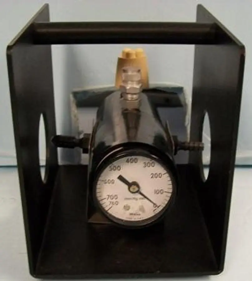 QTY. 1. PORTABLE MM HG VACUUM GAUGE....