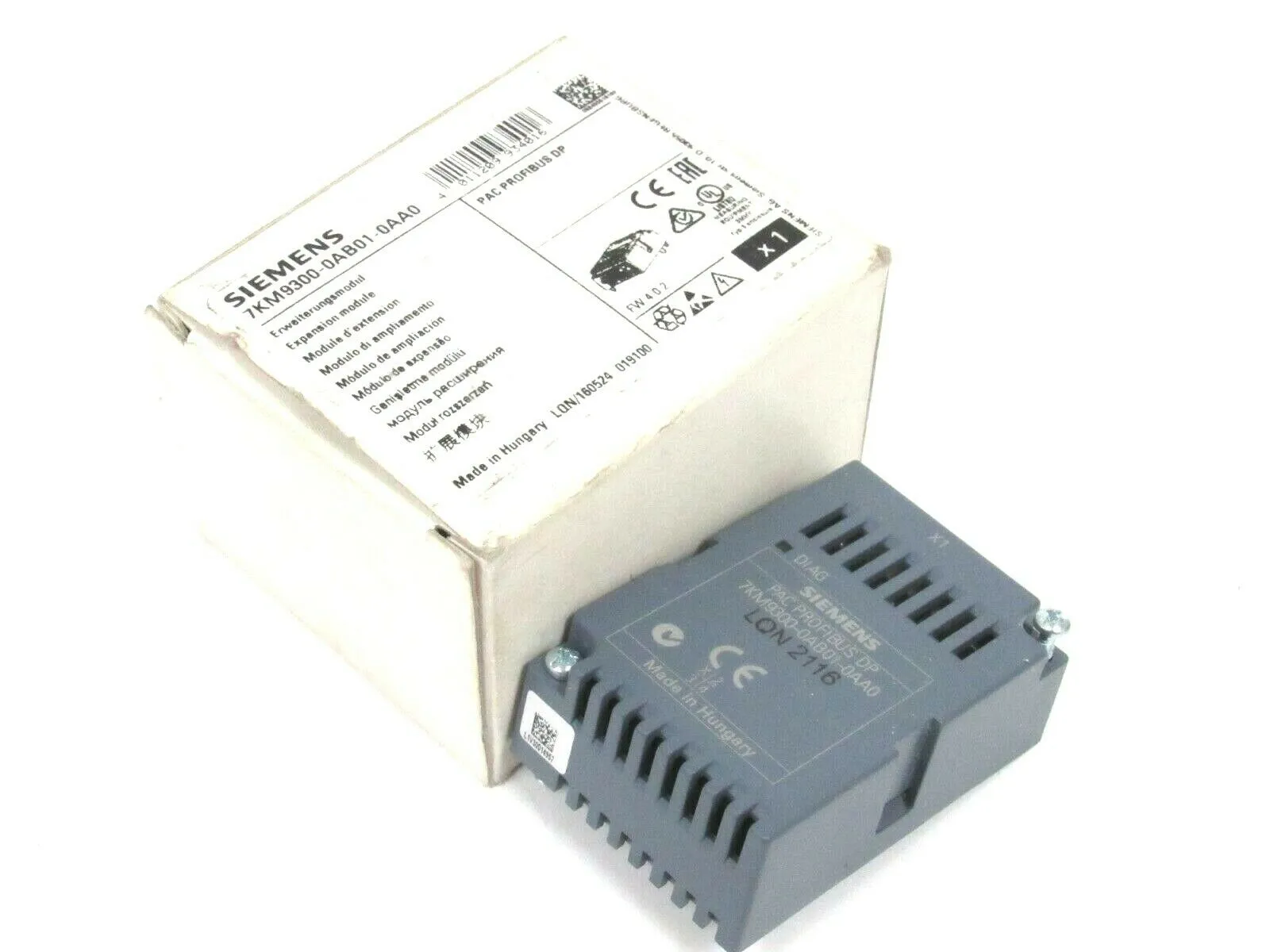 NEW SIEMENS 7KM9300-0AB01-0AA0 EXPANSION MODULE 7KM93000AB010AA0