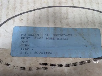 Lot of 2 Kingsbury 27-8-H Bearing Base Ring Assemblies 8" A-1314-00-01 New NIB