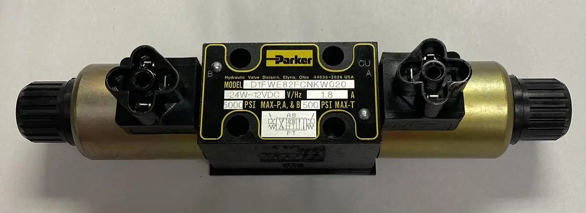 New | in-Stock PARKER D1FWE82FCNKW020 Pump & Valve Parts Ohio US | Surplus Asset Holdings #1240949
