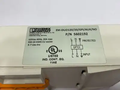 USED PHOENIX CONTACT SOCKET RECEPTACLE