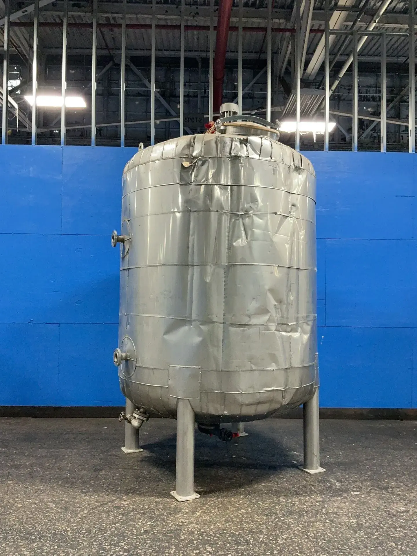 Ward Tank And Heat Exchange Corp 2068 Gal S/s Tank