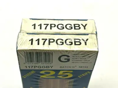 117PGGBY | Grafoplast  Wiremarker Strips LOT OF 50 - New