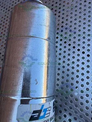 USED ALLEGHENY BRADFORD 6.2 LITER  STAINLESS STEEL FILTER HOUSING 150 PSIG