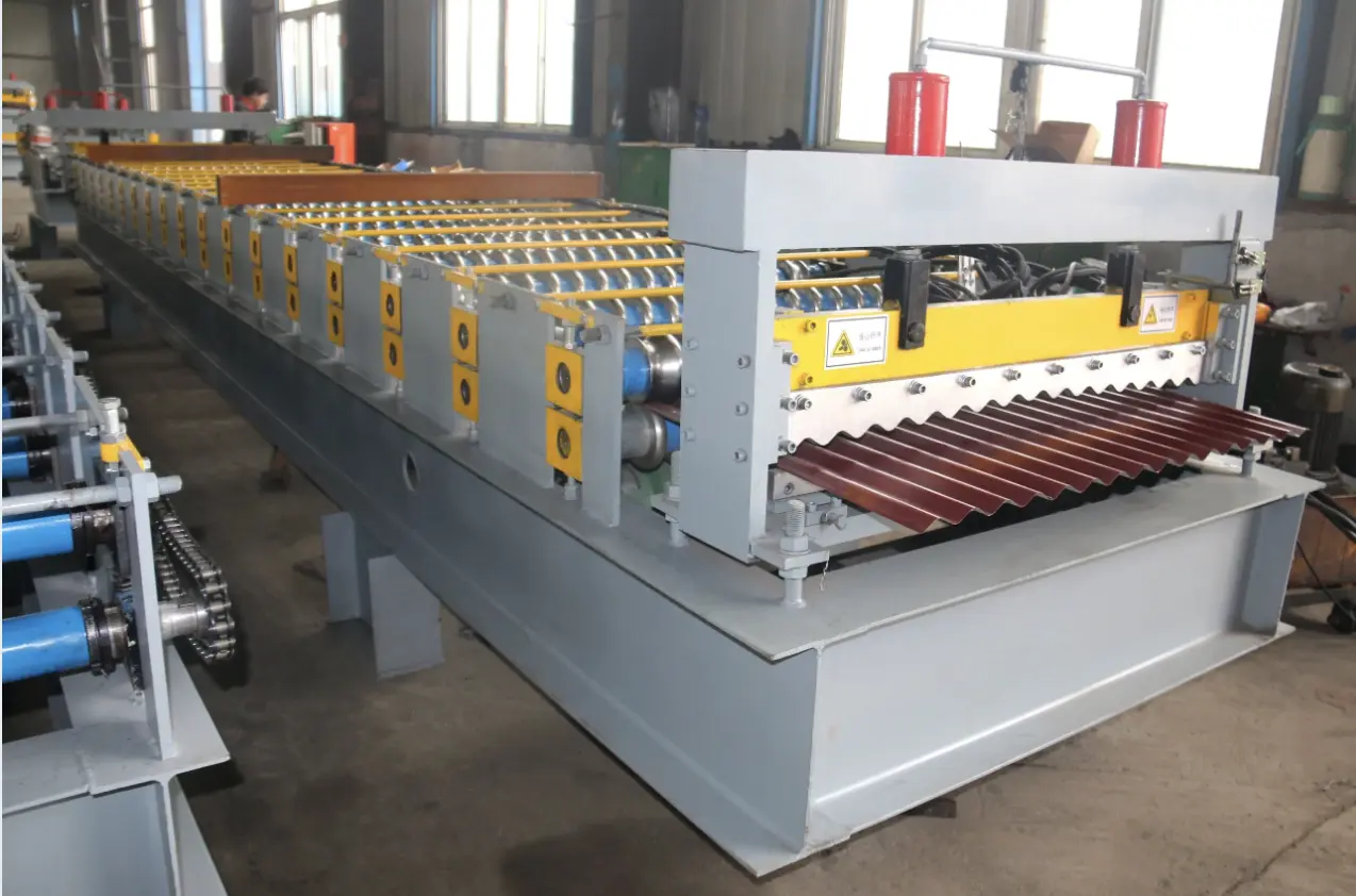 Corrugated Roll Forming Machine in El Salvador