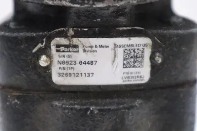 3269121137 Parker Commercial Intertech Gear Pump STOCK H1835