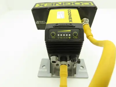 Cognex DM475X-M DataMan Fixed Mount Barcode Reader W/119-10101R High Power Light