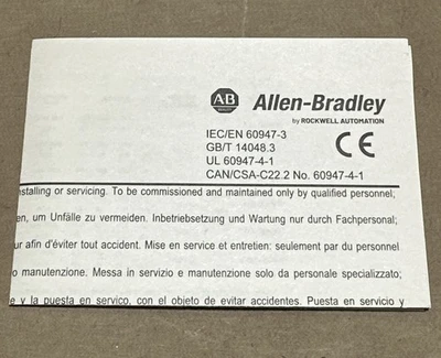 NEW Allen-Bradley 194E-Y63-1753-6N