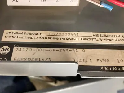 Used ALLEN-BRADLEY 2112B-BDB-6P-24R-41 Q Starters | Surplus Asset Holdings #1204340