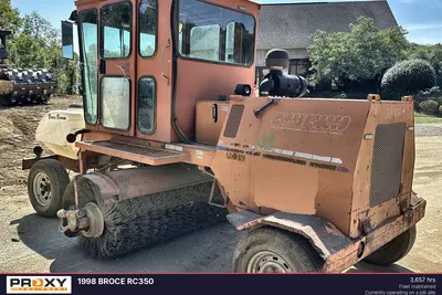 Used 1998 BROCE RC350 Sweepers Kentucky US | Proxy Equipment #1377659