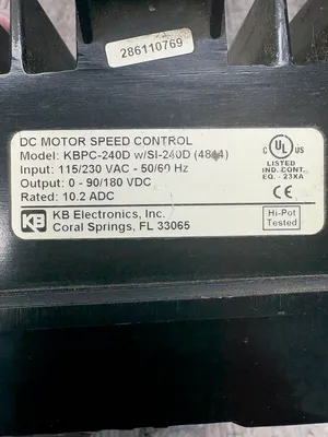 KB ELECTRONICS KBPC-240D Electrical/PLC/Automation | ESS Industrial Equipment Sales (8)