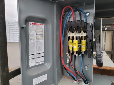 75 kVA Temporary Power Distribution Cart 600V Pri. 208Y/120V Sec.