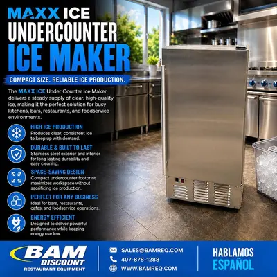 Used MAXX COLD _UNKNOWN_ Ice Machines Florida US | BAM Discount Restaurant Equipment #1304880